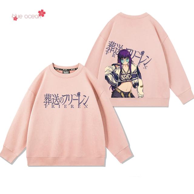 葬送のフリーレン 長袖 アニメ Tシャツ コットン トップス 上着 秋冬服